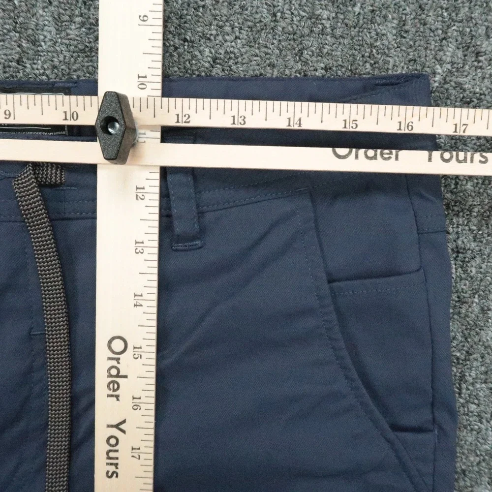 686 Pants Mens 32x32 Blue Everywhere Slim Fit Stretch Lined Zip Pocket